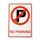 No Parking Metal Sign Warning Sign Traffic No Parking Sign Not Park Sign Not Parking Sign