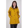 Regenmantel DEPROC ACTIVE "ANKERGLUTTRAUM WOMEN", Damen, Gr. 40/42 (M), gelb, Obermaterial: 100% Polyurethan; Futter: 100% Polyesteru201c, casual, Langarm mit Druckknopf, Mäntel, auch in Großen Größen erhältlich