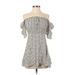 Faithfull the Brand Casual Dress: Brown Floral Dresses - Women's Size 2