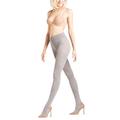 FALKE Women's Softmerino W TI Tights, Opaque, Grey (Light Grey Melange 3830), S-M