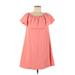 Crown & Ivy Casual Dress - Popover: Pink Dresses - Women's Size Medium