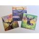 Highland Stag Collection - Large Greeting Cards