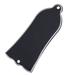 ALSLIAO 2 Holes 3-ply Bell Truss Rod Cover for Gibson SG LP Electric Guitar Bass Black