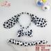 Dog costumes set 6 Sets Dress-up Dog Ear Hairband Cute Bow Tie Cosplay Tail Prop Animal Ear Headband Decor