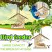 WMYBD Clearence!Wooden Bird House Bird Feeder Wooden Birdhouse Garden Bird House Garden Gifts Gifts