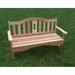 Creek Vine Designs 4 ft. Cedar Keyway Garden Bench 4 ft.