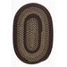 Deerfield Seal Brown 2 ft. x 4 ft. Rug - Indoor/Outdoor