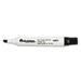 Universal Dry Erase Marker Chisel Tip Black Dozen