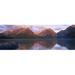 Panoramic Images Reflection of mountains in a lake Leigh Lake Grand Teton National Park Wyoming USA Poster Print by Panoramic Images - 36 x 12