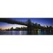 Panoramic Images USA New York City 59th Street Bridge Poster Print by Panoramic Images - 36 x 12