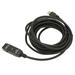 Usb 3.0 Extension Cord USB 3.0 Extension Cable Black 16.4ft 5Gbit Per Sec Male To Female USB Active USB Extension Cord For Hub Mouse Keyboard