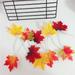 1PCS Thanksgiving Battery Box LED Maple Leaf Light String Indoor And Outdoor Decorative Light String Maple Leaf 2 Meters 10 Lights Lights