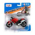 Maisto 2 Wheelers Ducati Monster 696 Red and Black Motorcycle 1:18 Scale Die-Cast Replica
