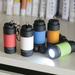 Farfi Multifunctional Mini Flashlight Waterproof Rechargeable LED Light Pocket Flashlight Lamp for Hunting (Purple)