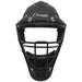 Champion Sports Youth Nocsae Catchers Helmet - Matte Black - Fits head sizes from 6 3/8in. to 7 1/8in.