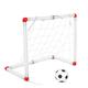 Kids Mini Soccer Goal With Balls - Backyard + Indoor Soccer Gifts For Boys Mini Net - Portable Youth Soccer Goal For Kids + Toddlers - 22x18x12inch