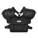 Champion Sports Low Rebound Foam Professional Umpire Chest Protector - Black - 16 in.