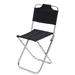 folding chairs for outside Camping Chairs Portable Folding Camping Director Fishing Outdoor BBQ Beach Seat folding chairs for adults Oxford Cloth Black