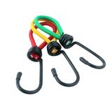 Camping tent hooks 3Pcs/Set 15cm Camping Tent Hooks Outdoor Camping Tent Elastic Rope Buckle Fixed Binding Strap Camping Accessories (Random Color)