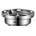 Hesroicy Portable Adjustable Alcohol Stove - Windproof Trekking Stove Burner - Solid Fuel Burner for Outdoor Picnic and Travel Camping