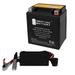 YTX7L-BS 12V 6Ah Replacement Battery Compatible with Power Source PTX7L-BS + 12V 1Amp Charger