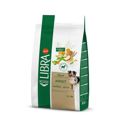 Sparpaket: 2x14kg Libra Adult Lamm Hundefutter trocken