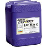 Royal Purple 5 gal SAE 15W-40 High Performance Synthetic Motor Oil - Purple