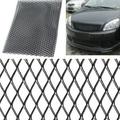 Car grill mesh Universal Car Grill Mesh Practical Aluminum Alloy Automotive Grille Mesh (Black)