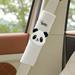 Cute Cartoon Panda Car Seat Belt Cover Shoulder Strap Harness Cushion Animal Toy Car Styling Seatbelt Protector Neck Support