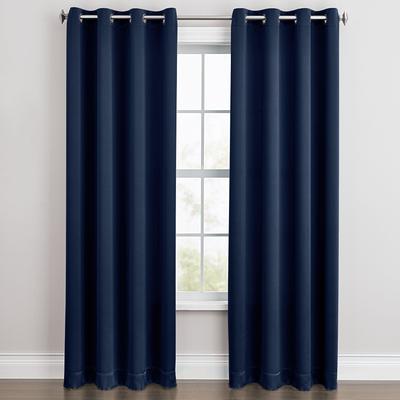 Wide Width BH Studio Room-Darkening Grommet Panel by BH Studio in Sapphire (Size 54