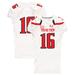 Texas Tech Red Raiders Team-Issued #16 White Jersey from the 2015 NCAA Football Season