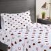 Chicago Bears Three-Piece Twin Sheet Set