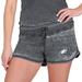 Women's Concepts Sport Charcoal Philadelphia Eagles Resurgence Waffle Knit Shorts