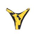 Swimsuit Bottoms: Yellow Swimwear - Women's Size Small