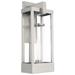 Delancey 1 Light Brushed Nickel Outdoor Wall Lantern