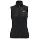 Salewa - Women's Ortles Hybrid TWR Vest - Wollweste Gr 40 schwarz