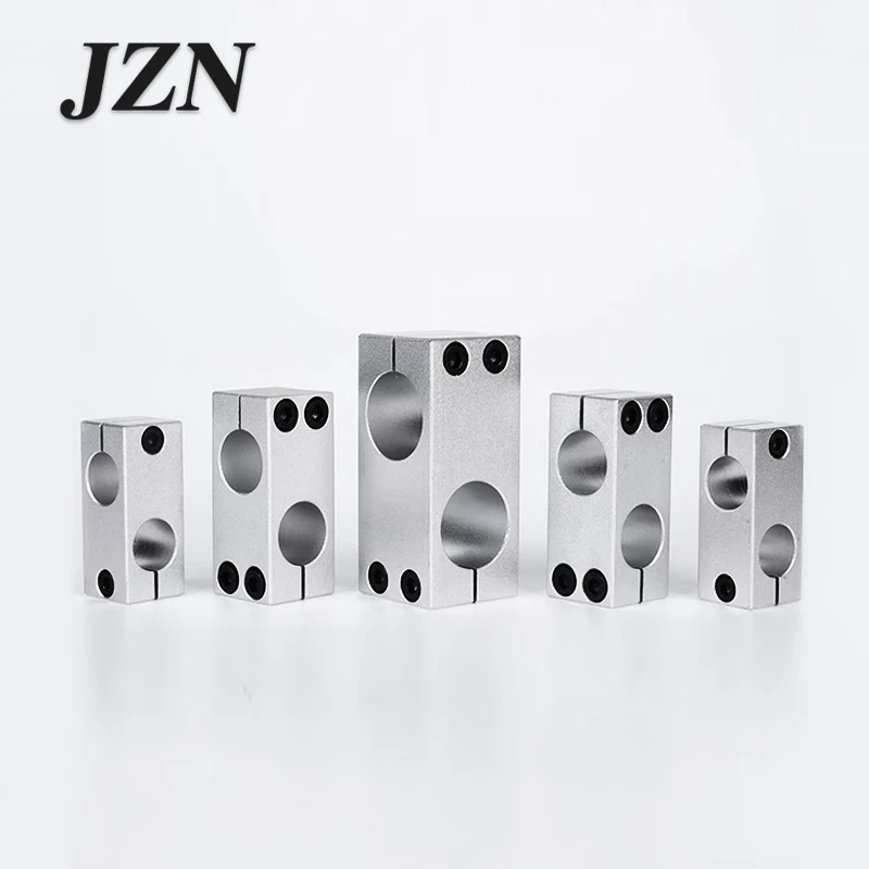 Säulenbefestigungsklemme, vertikale Befestigung mit festem Durchmesser, Aluminiumlegierung, optische Achse, Kreuzblock, Stahlrohr-Befestigungshalterung, Verbindungsstück Image