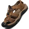 2023 echtes Leder Männer Schuhe Sommer Neue Größe männer Sandalen Männer Sandalen Mode Sandalen