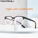 YIMARUILI Mode Ultra-licht Große Schraubenlose TR90 Brillen Frauen Platz Retro Big Gesicht Optische