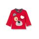 Chicco Baby-Jungen Langarm Kinder T-Shirt, rot, 0 Monate