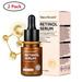 2 Pack Retinol Serum 2.5% for Face Anti-Aging Retinol Serum - Boost Collagen Reduce Fine Lines Wrinkles & Dark Spots
