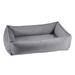 Tucker Murphy Pet™ Livingon Urban Bolster Polyester/Memory Foam/Synthetic Material in Gray/Brown | 12 H x 46 W x 38 D in | Wayfair