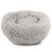 Tucker Murphy Pet™ Mapleville Comfy Calming Doughnut Polyester/Synthetic Material in Gray | 7.5 H x 35.5 W x 35.5 D in | Wayfair