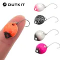 OUTKIT 1Pcs Multicolor 1.4cm 1.8g Mini Spoon lure Hard Bait Spinnerbait Isca Artificial Pesca