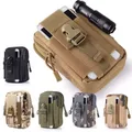 Outdoor Men Waist Pack Bum Bag Pouch Waterproof Tactical Military Sport Hunting Belt Molle Nylon