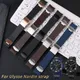 For Ulysse Nardin Silicone Rubber Watch Band 263 DIVER Curved End strap Black Brown Blue 22mm