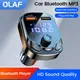 Olaf 4.8A Dual USB Car Charger Wireless Bluetooth 5.0 FM Transmitter Car Radio Modulator MP3 Player