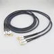 One Pair Audiocrast SP14 HIFI Silver plated Speaker Cable Hi-end OCC Speaker Wire For Hi-fi Systems