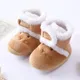 Baywell Autumn Winter Warm Newborn Boots 1 Year baby Girls Boys Shoes Toddler Soft Sole Fur Snow