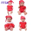IVITA 100% Silicone Reborn Baby Dolls Painted Realistic Baby Doll Lifelike Newborn Wholesale Toys